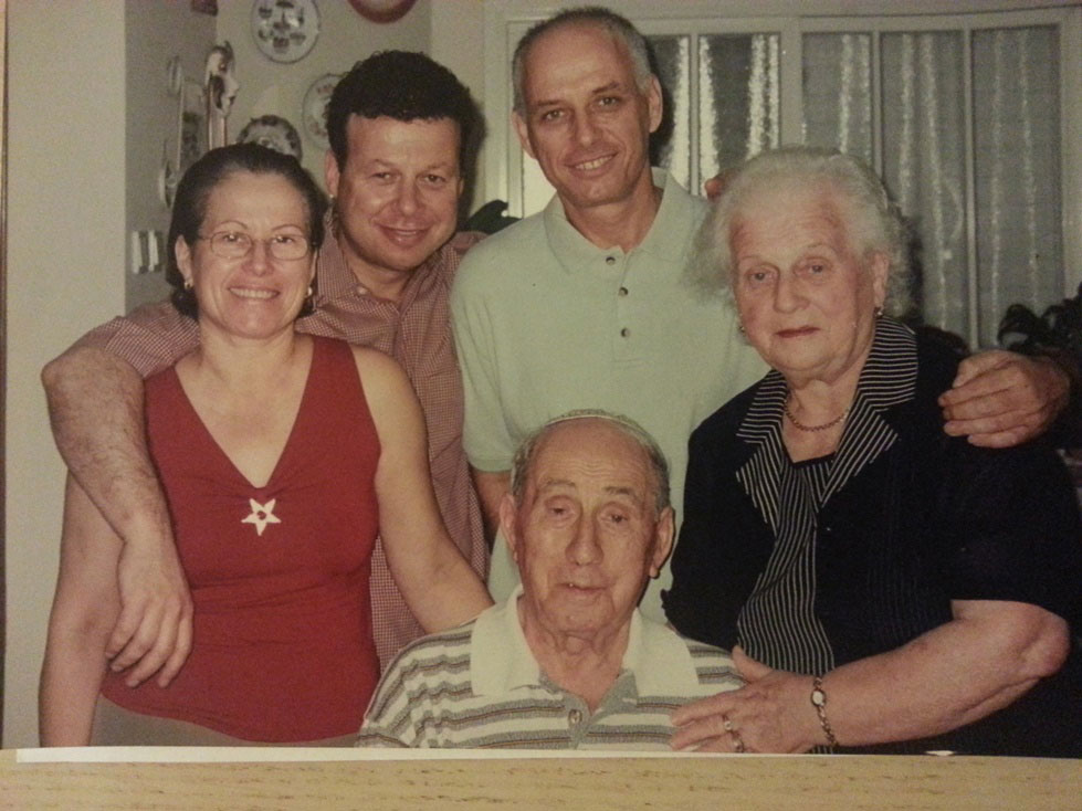 Perhiya and her family,  Israel